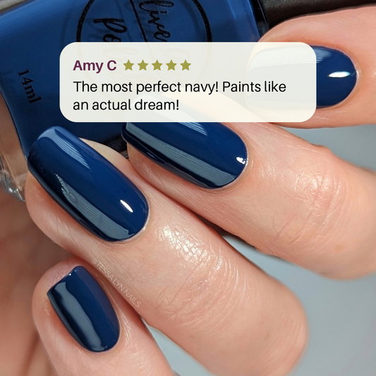 MOTN | Navy Blue Cream