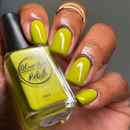 Channel | Pear Green Cream