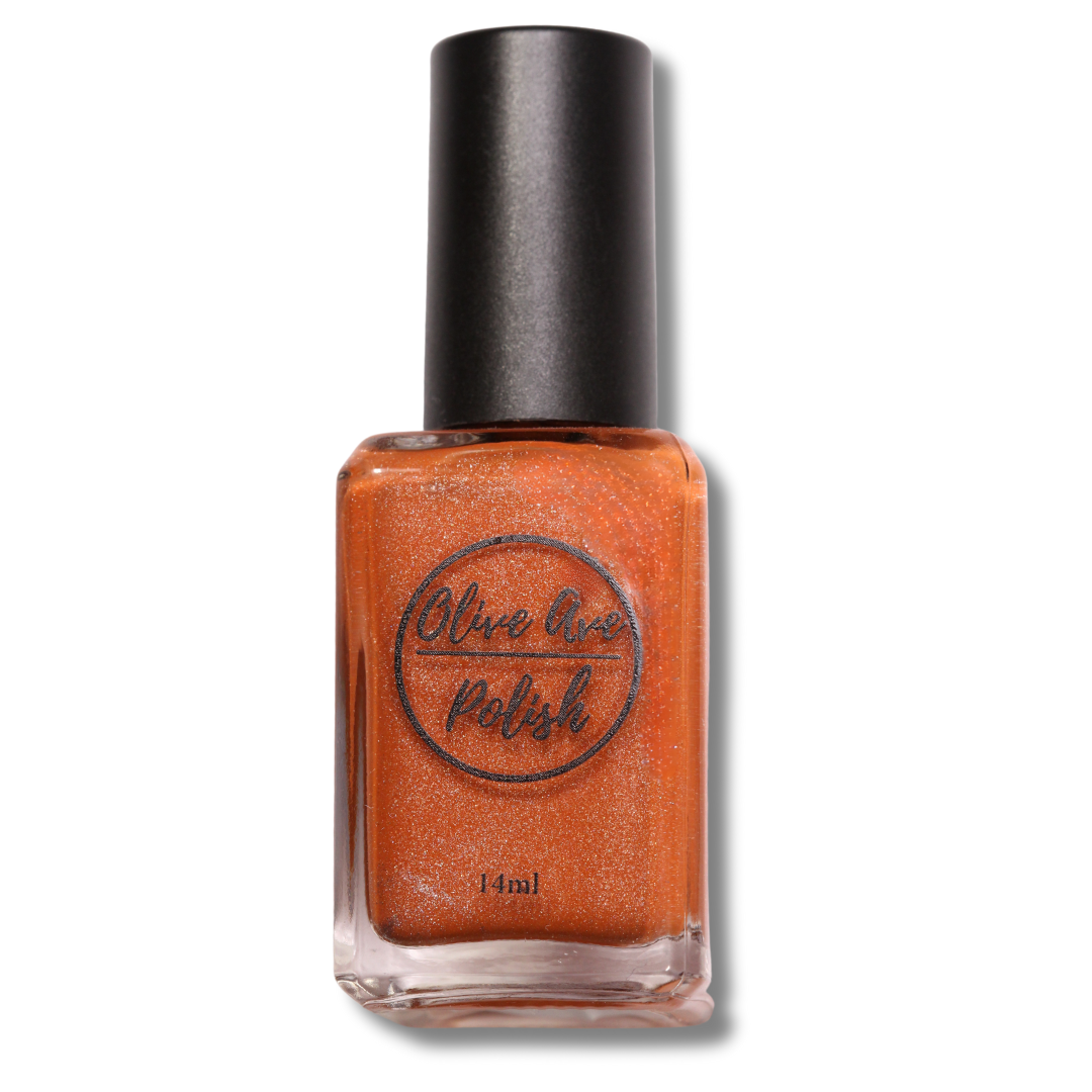 Ginger | Spicy Orange Scattered Holographic
