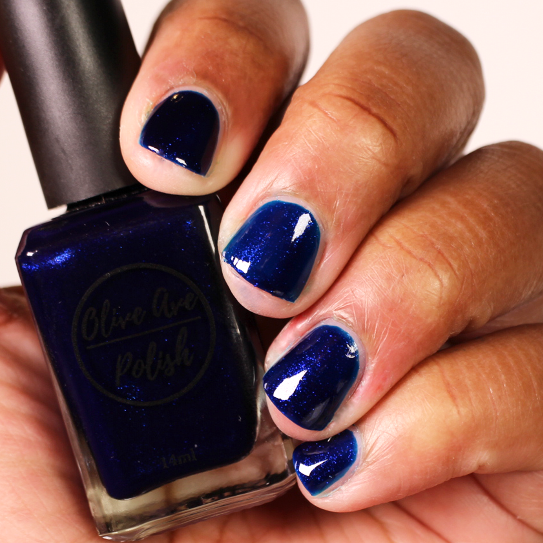 Reflection | Navy Blue Shimmer