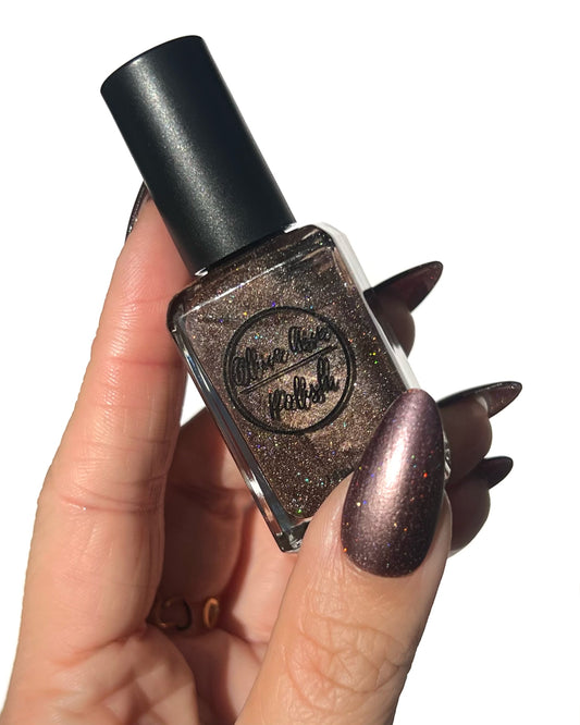 Six | Scattered Holographic Champagne Metallic