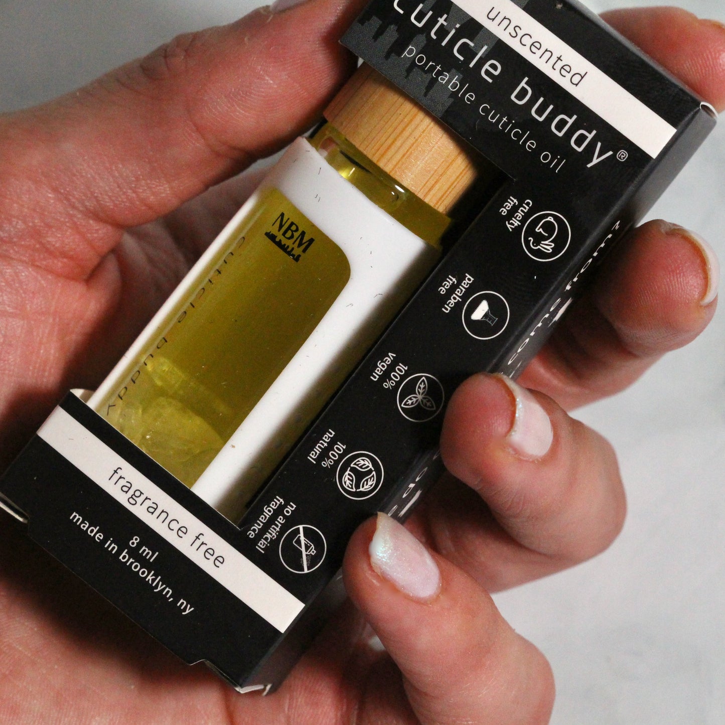 Unscented Cuticle Buddy® Portable Cuticle Oil