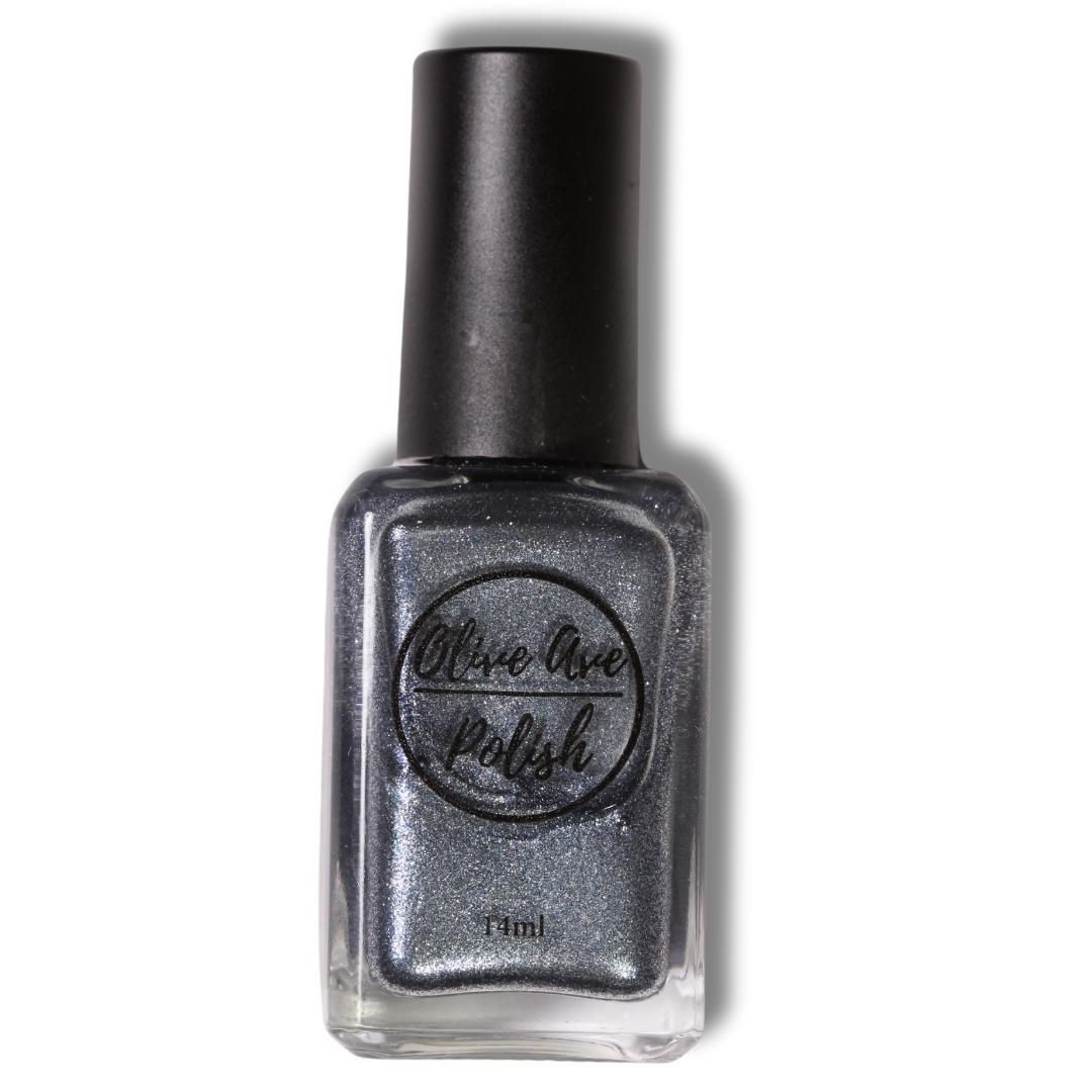 Night Court | Sparkly Gray Metallic