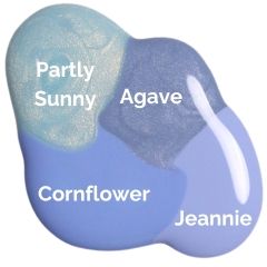 Cornflower | Periwinkle Cream