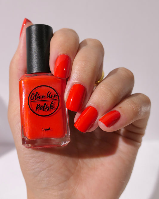 Dracarys | Bold Red-Orange Cream