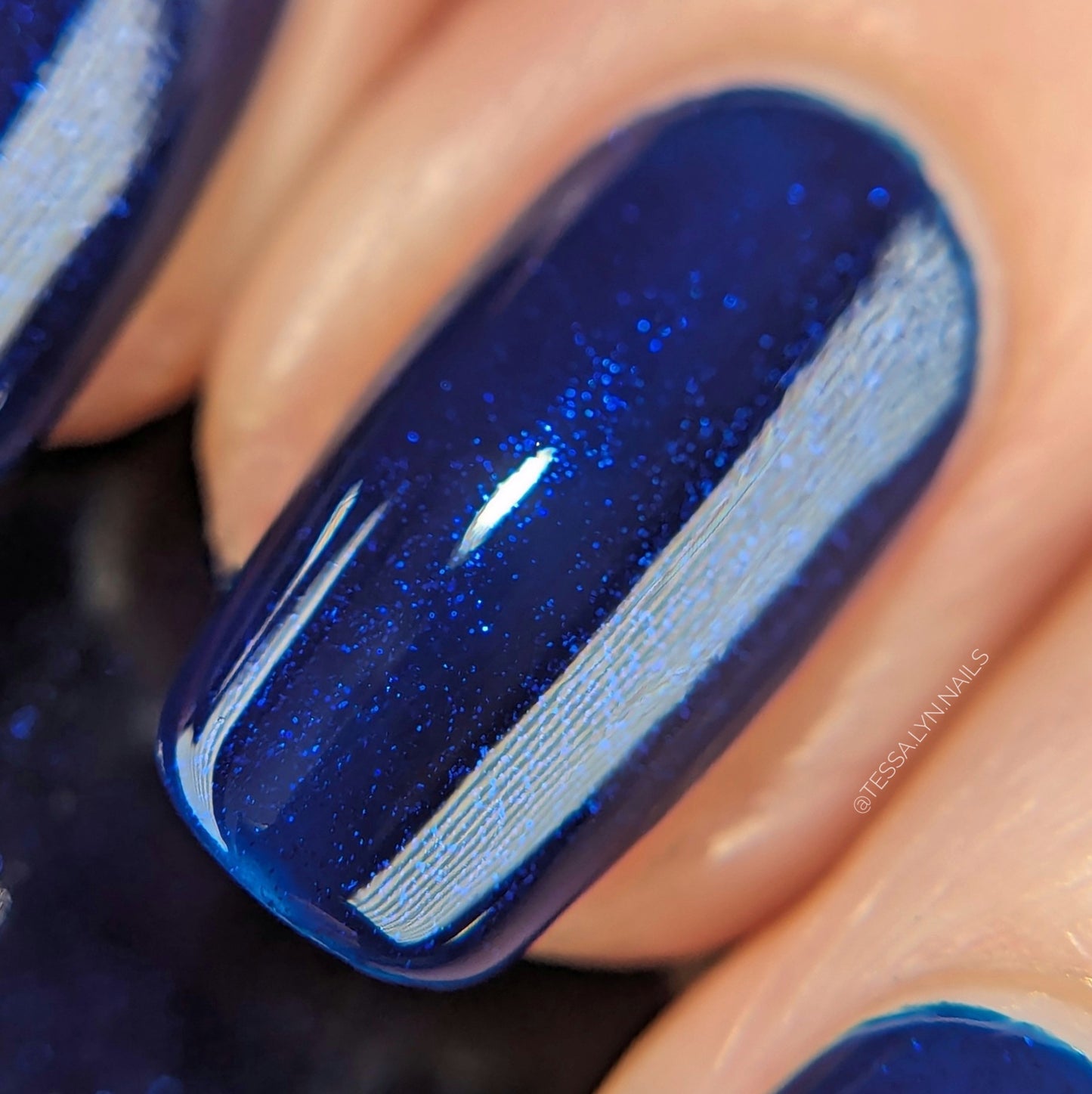 Reflection | Navy Blue Shimmer