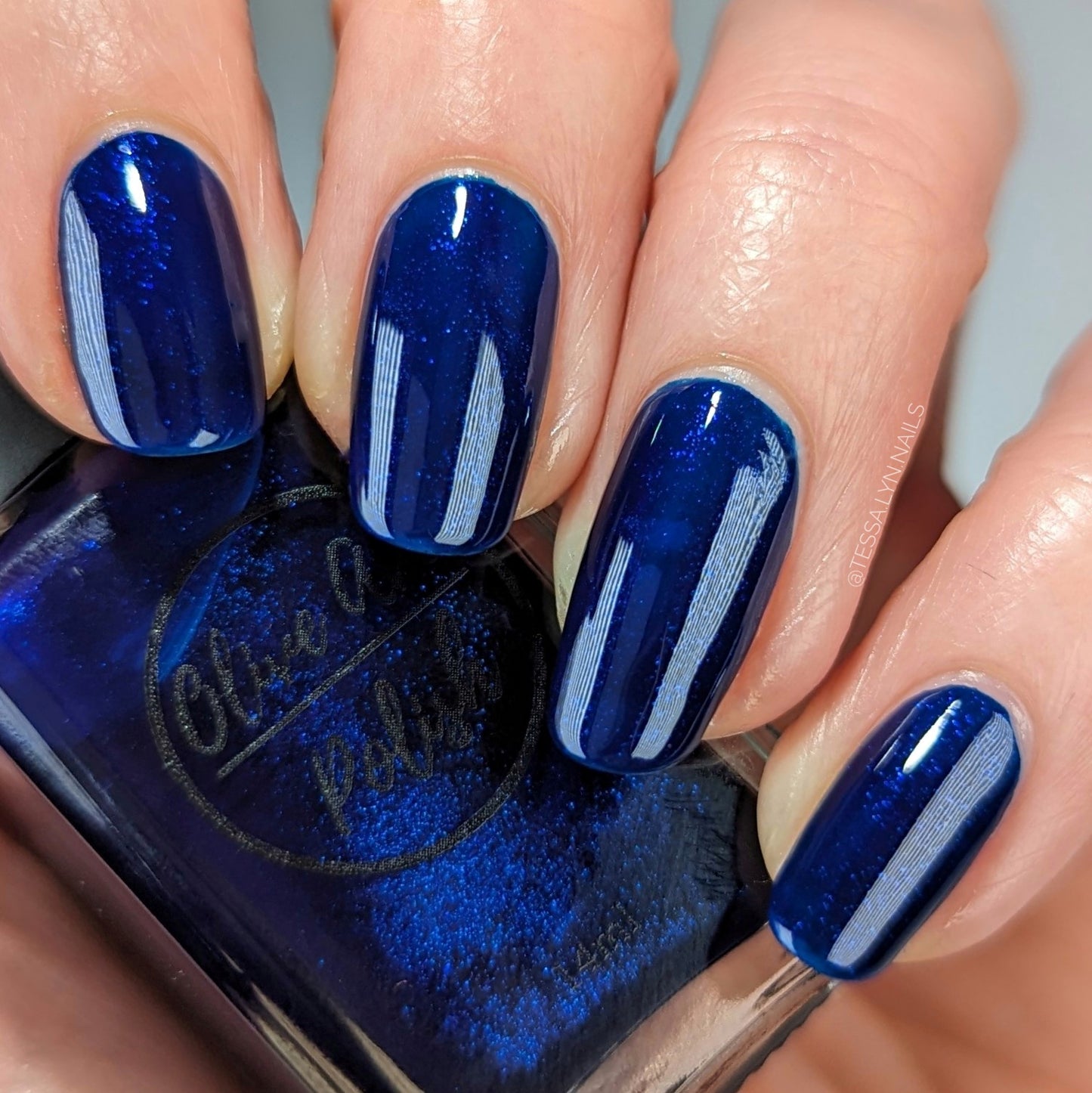Reflection | Navy Blue Shimmer