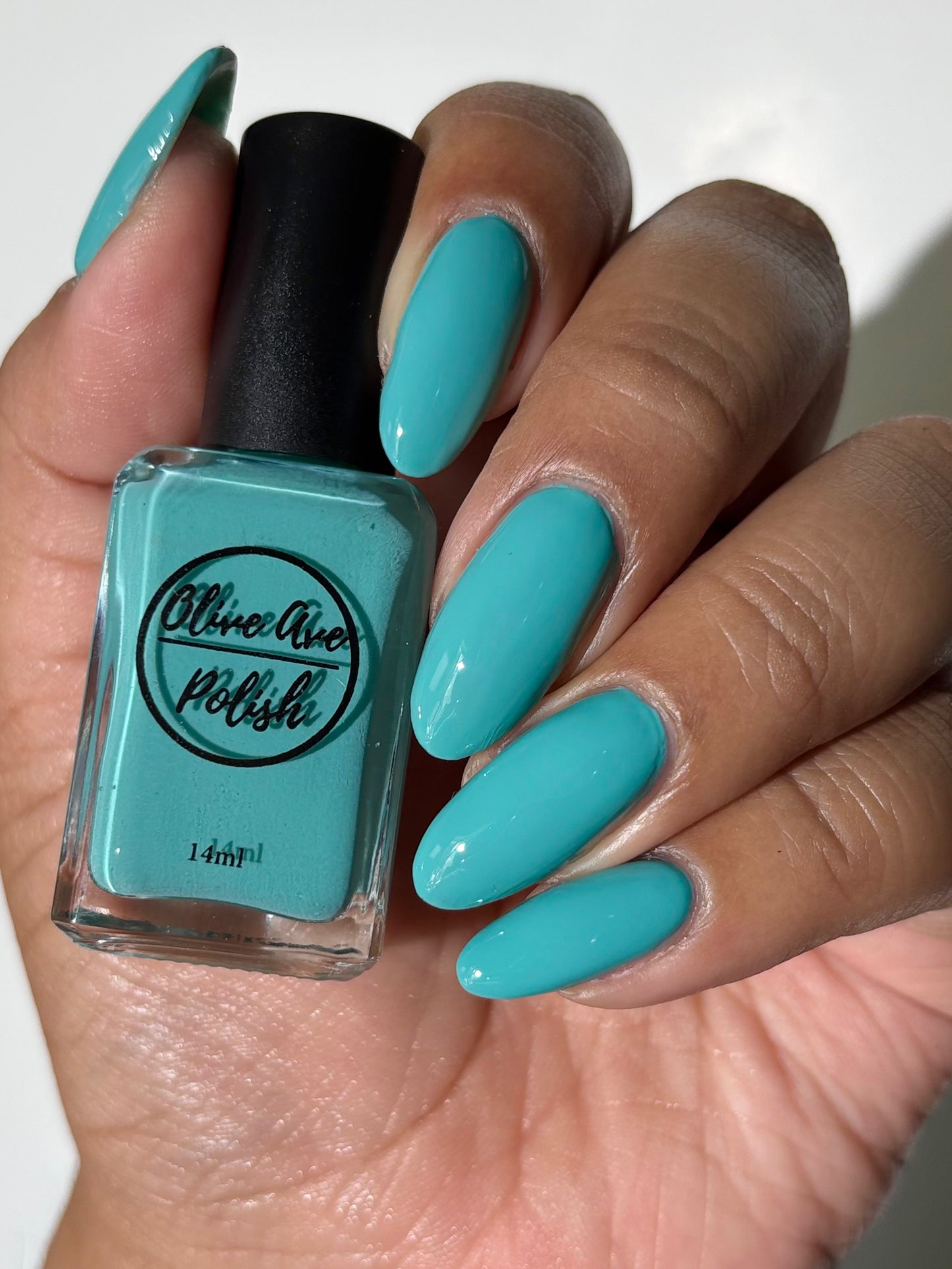 Wake | Medium Turquoise Cream