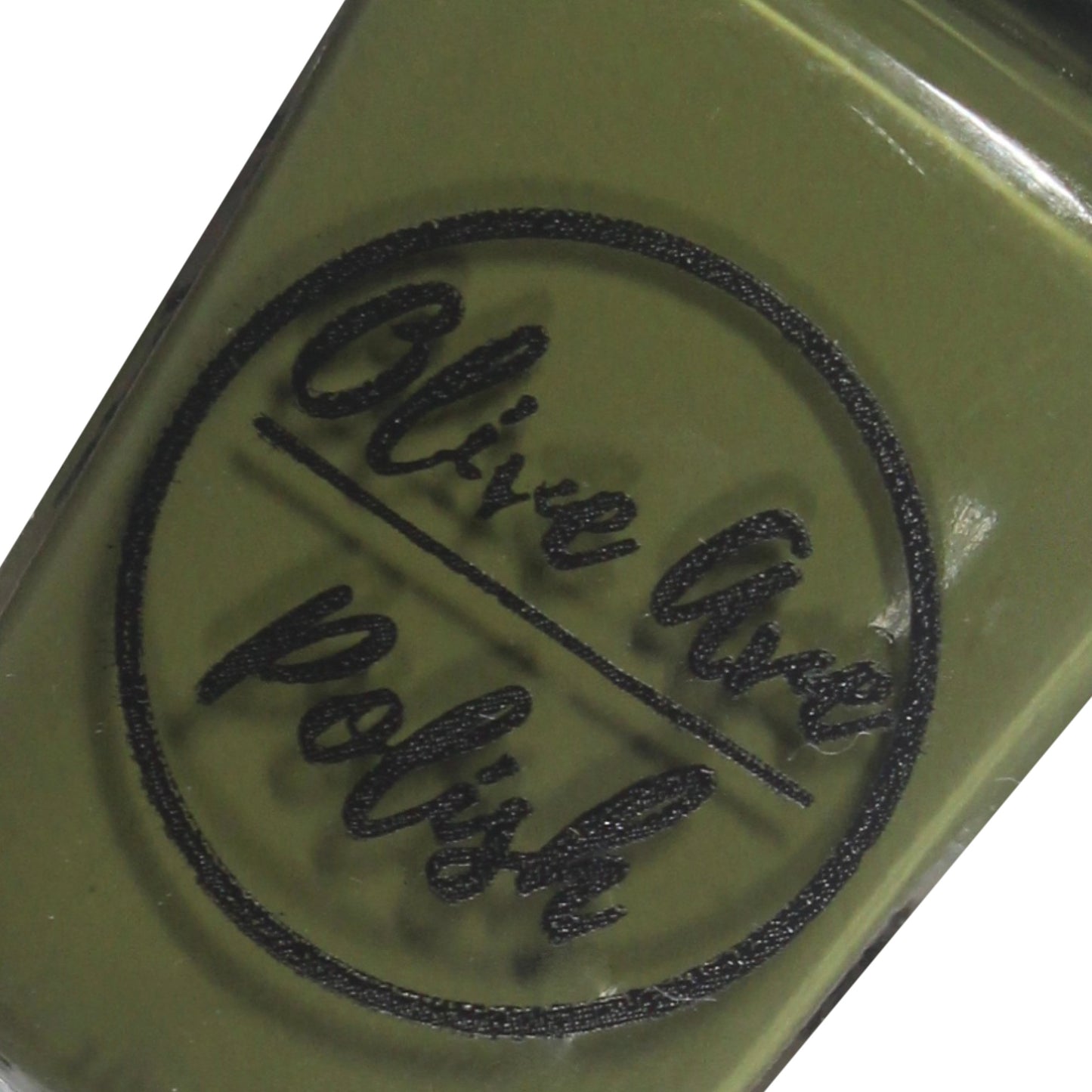 olive green nail polish