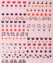 Load image into Gallery viewer, Spooky Deco Beauty Nail Art Stickers