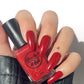 Spark | Red Scattered Holographic Cream