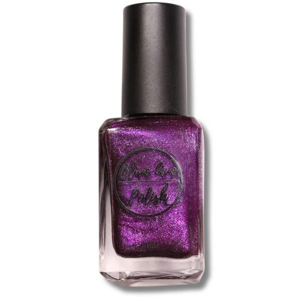 Nebula | Purple metallic nail polish | vegan, 10-free, + cruelty