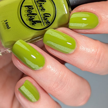 Leafy | yellow-green cream