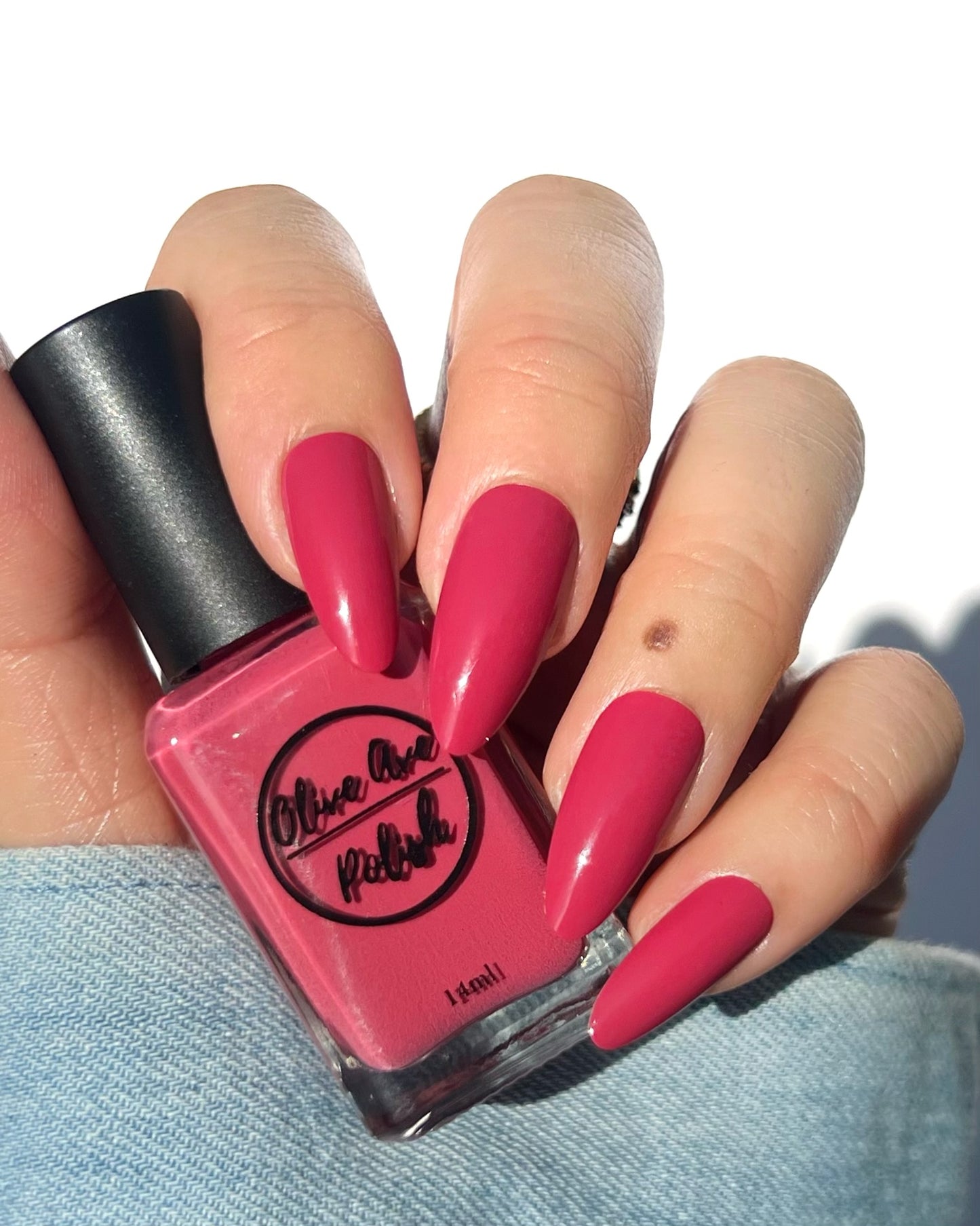 Raspberry | Dusty Rose Pink Cream