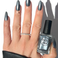Night Court | sparkly gray metallic