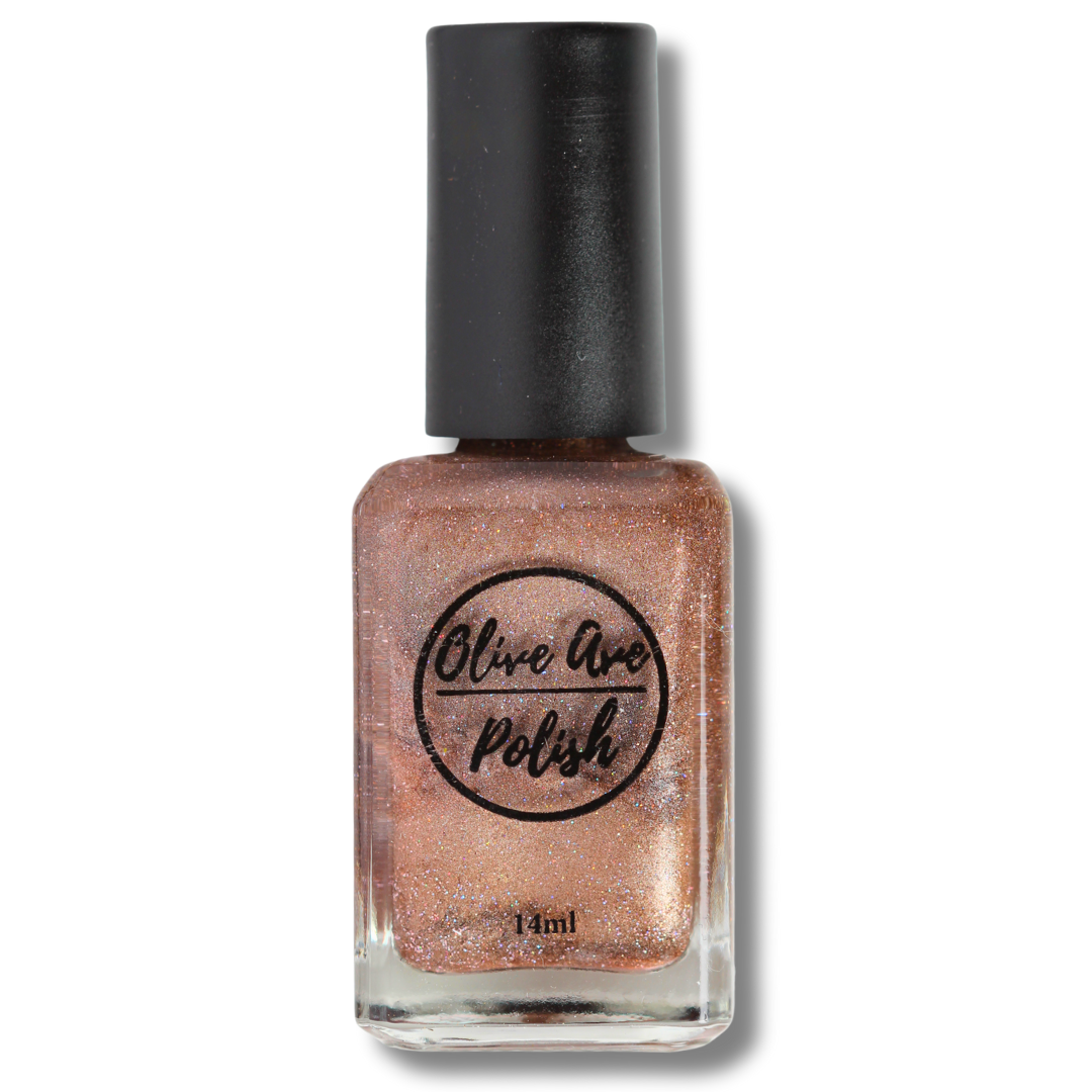 Six | Scattered Holographic Champagne Metallic