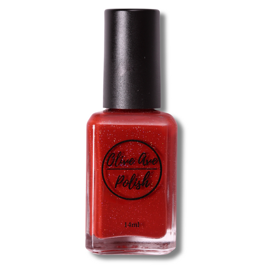 Spark | Red Scattered Holographic Cream
