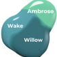 Wake | Medium Turquoise Cream