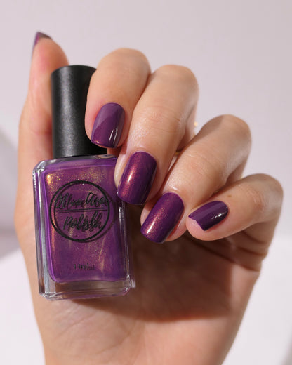 Chosen | purple with gold shimmer