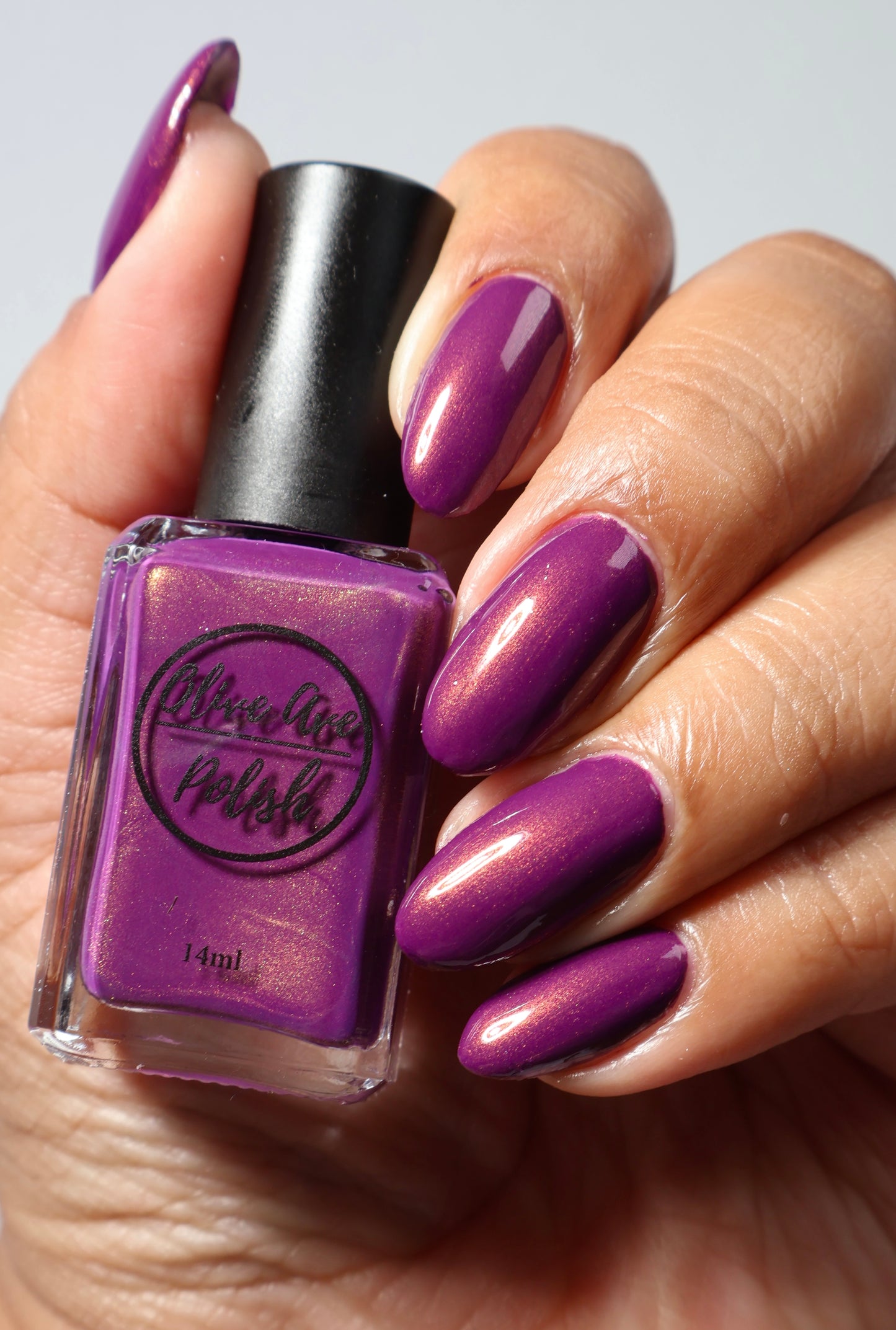 Chosen | purple with gold shimmer