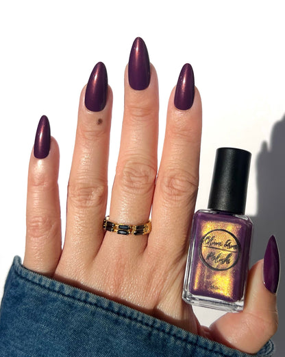 Chosen | purple with gold shimmer