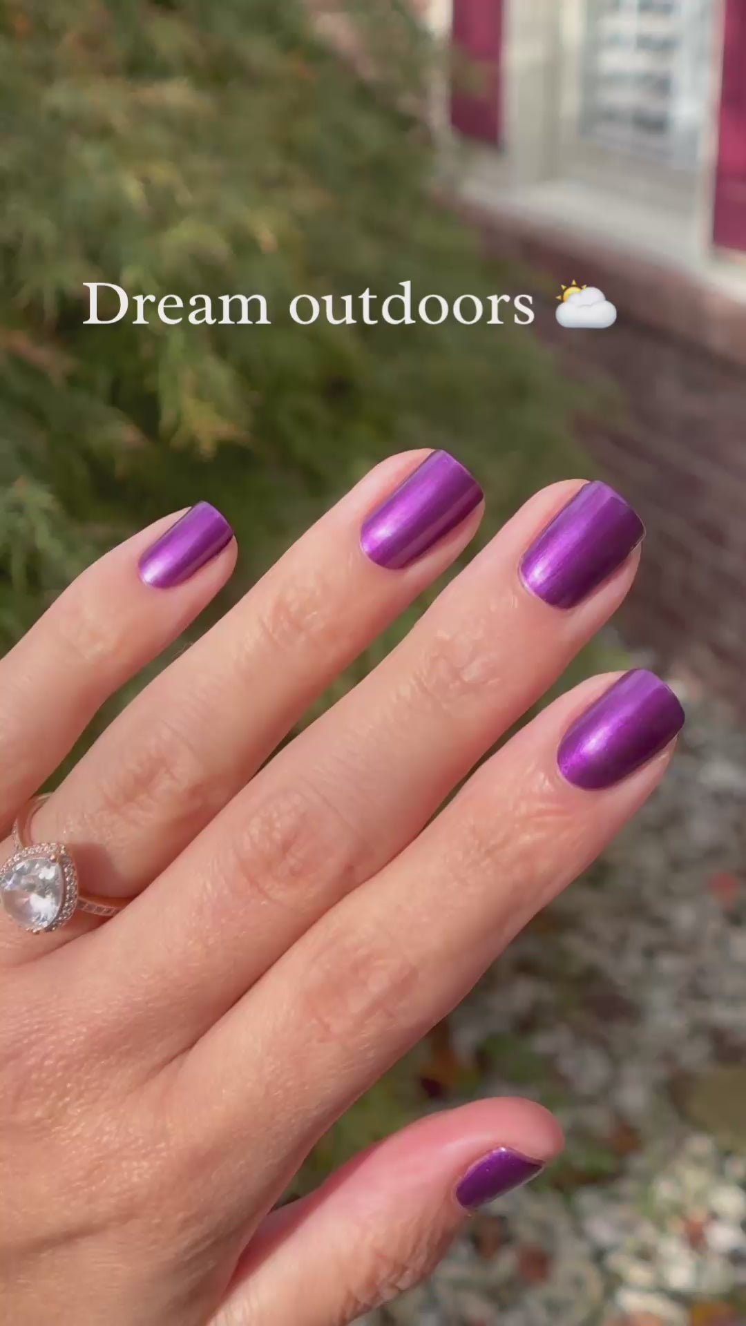 Dream | Purple Metallic Nail Polish | Vegan, Cruelty-Free, Non