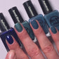 Glamour | dusty blue with pink shimmer