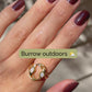 Burrow | Warm Brown Holographic