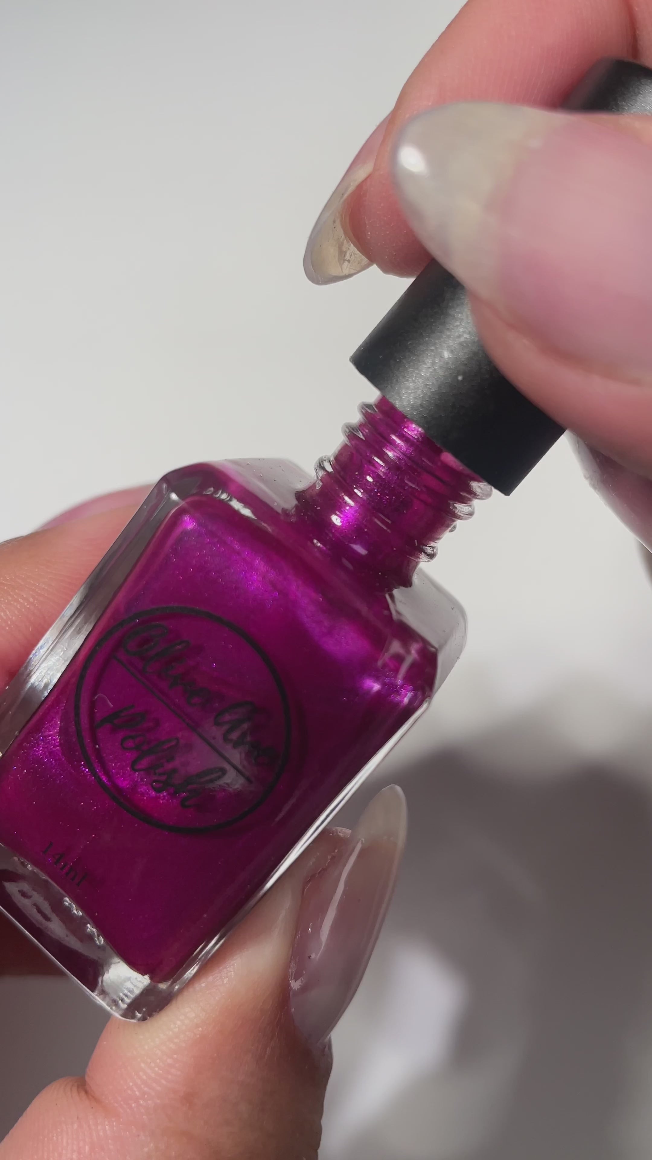 Faerie| warm purple metallic nail polish | vegan, 10-free, +