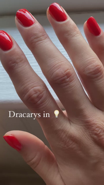 Dracarys | bold red-orange cream