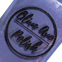 Load image into Gallery viewer, Purple shimmer nail polish