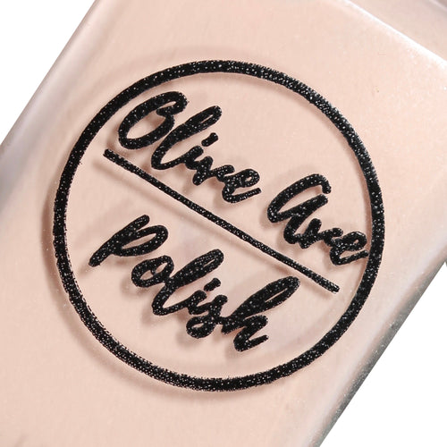 pastel pink nail polish