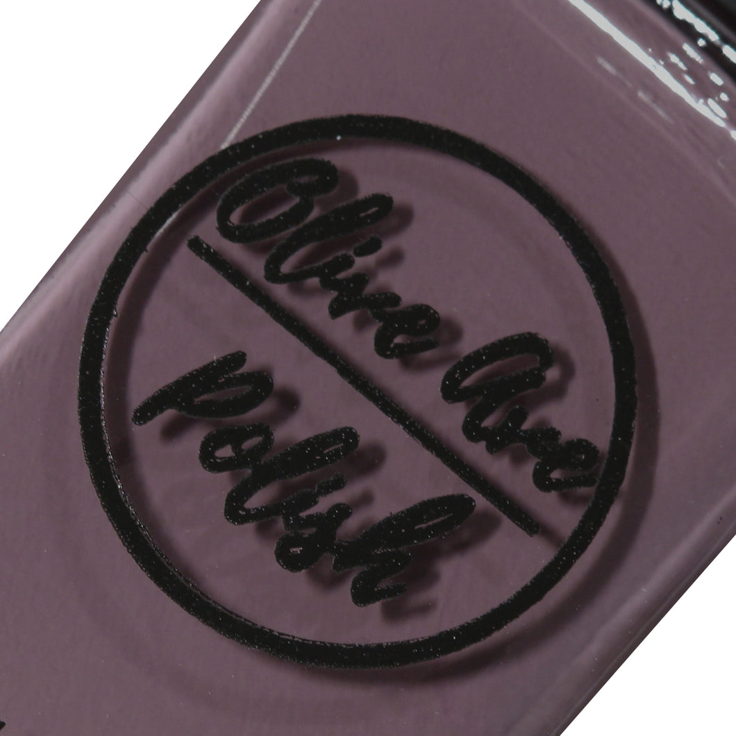 purple grey nail polish