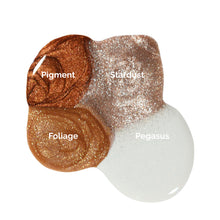 Load image into Gallery viewer, metallic brown nail polish comparison