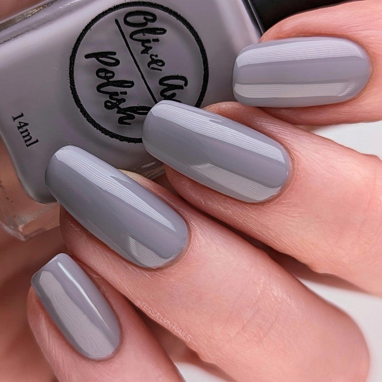 Storm | Grey nail polish | vegan, 10-free, + cruelty-free – Olive